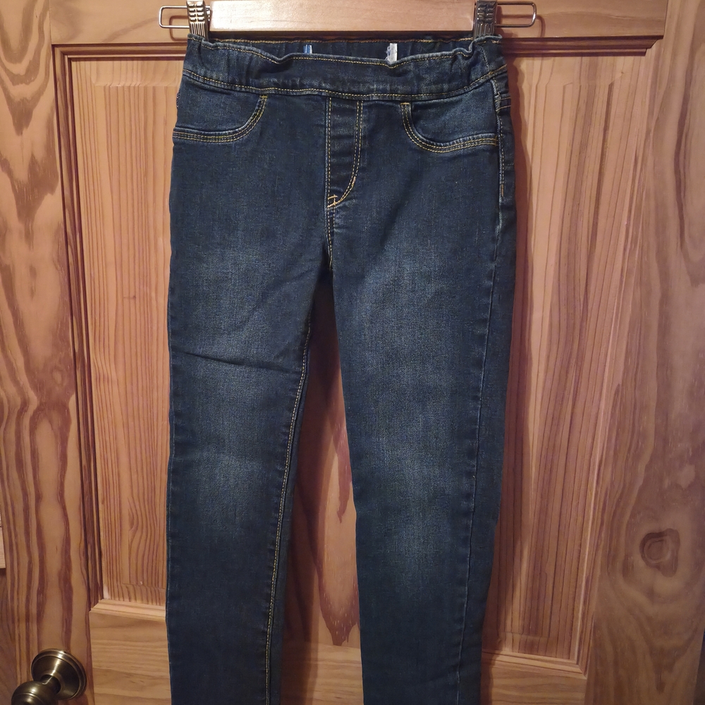 Old Navy Little Girl's Dark Blue Jeans